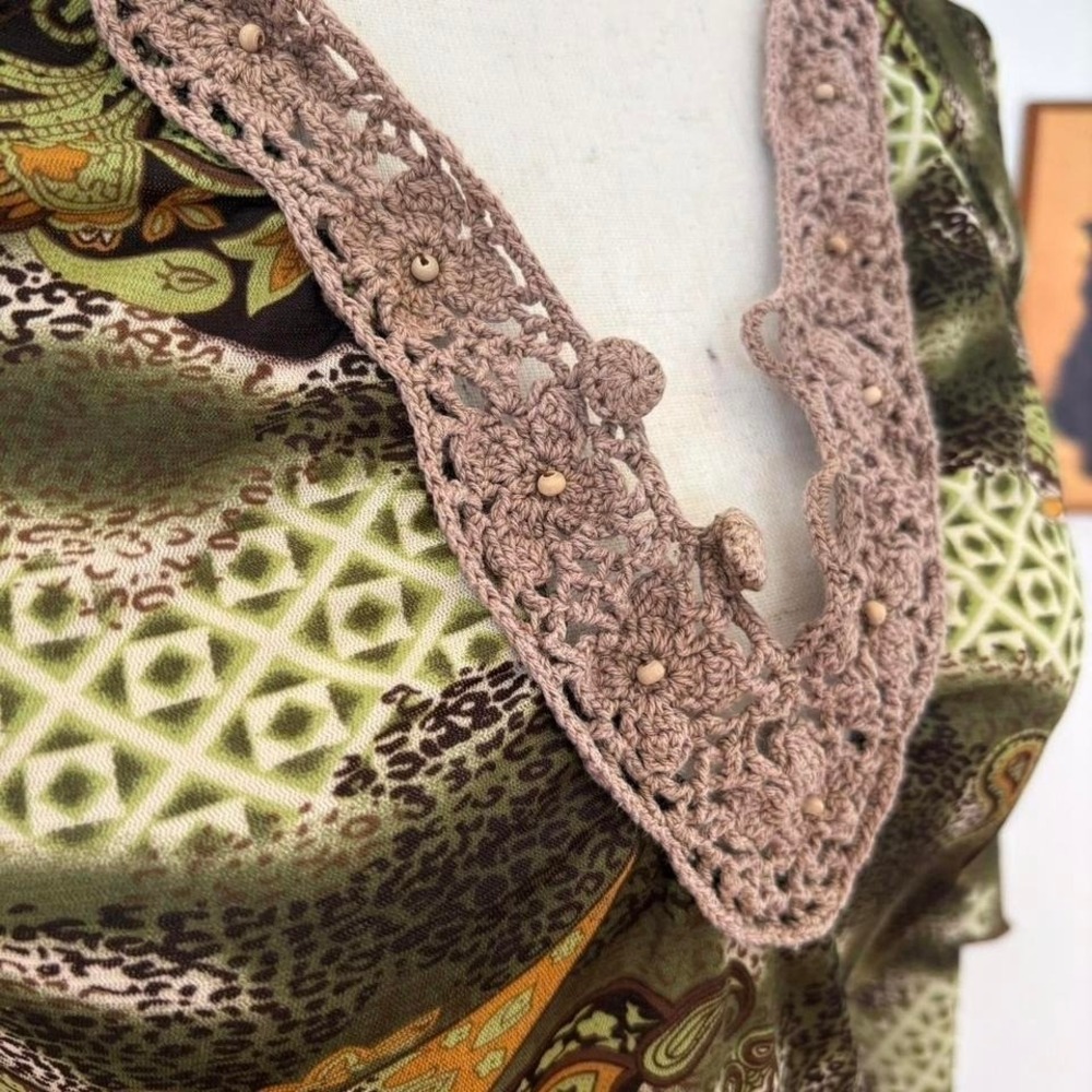 Y2K Boho Fairy Festival Top - Picture 3 of 7